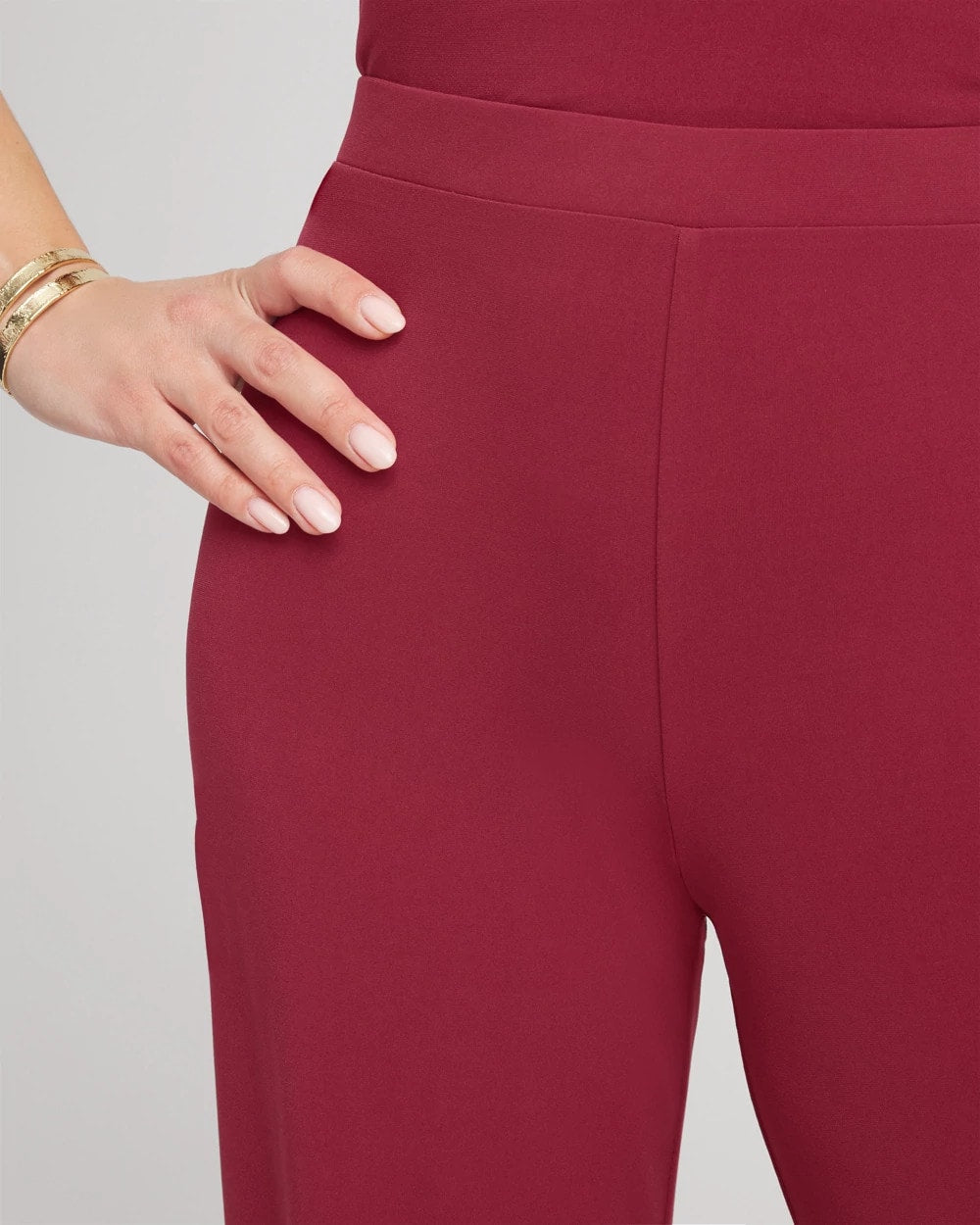 Travelers™ Knit Wide-Leg Pants