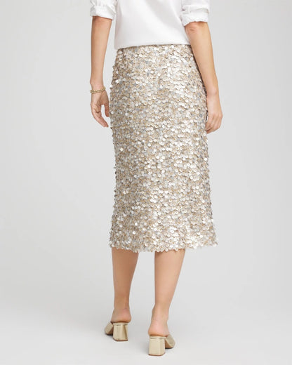 Sequins Party Pencil Skirt