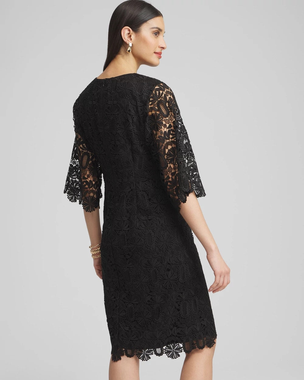 Lace Shift Dress