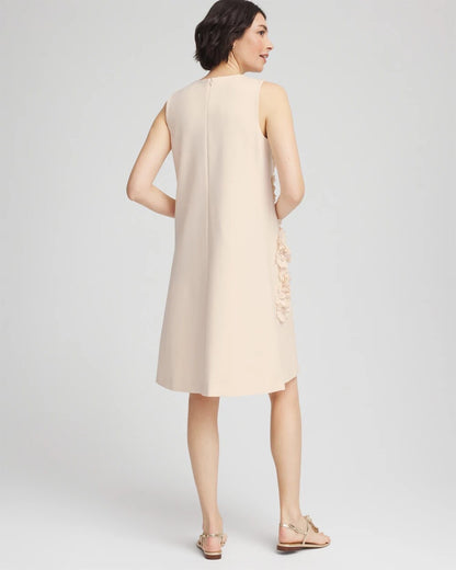 Appliqué Ponte Knit Dress