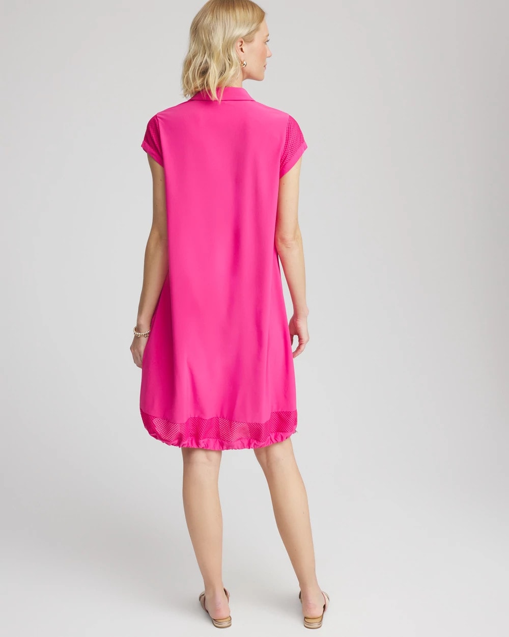 Zenergy® UPF Mesh-Trim Bungee Dress