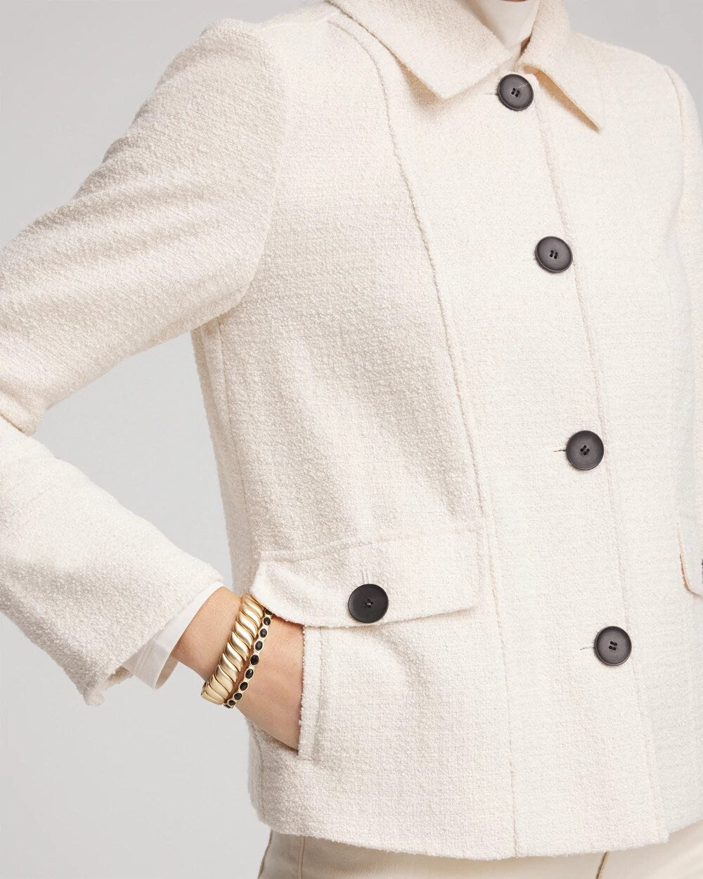 Bouclé Chore Jacket