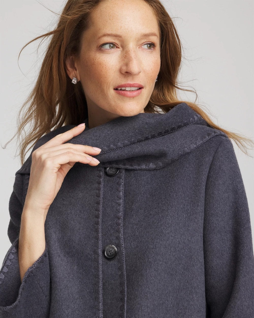 Wool Scarf Jacket
