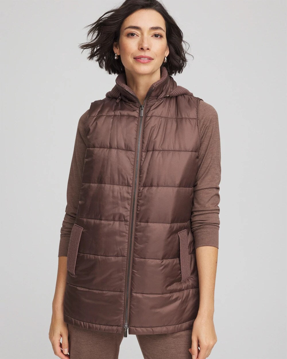 Zenergy® Quilted Hooded Vest