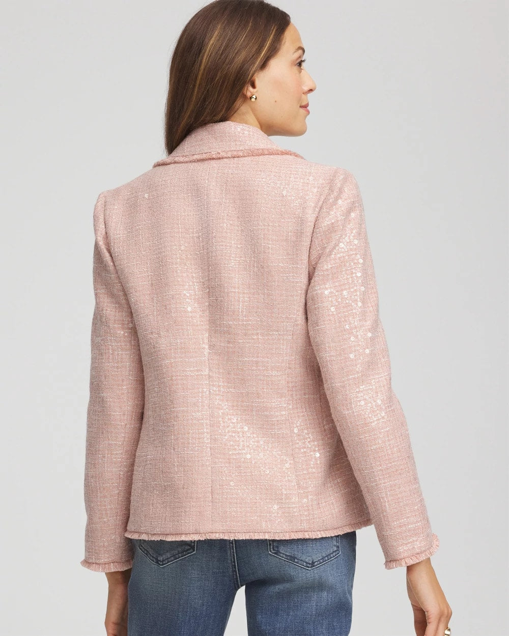 Party Tweed Sequins Blazer