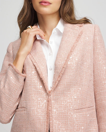 Party Tweed Sequins Blazer