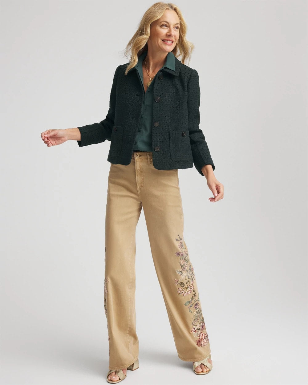 Tweed Cropped Jacket