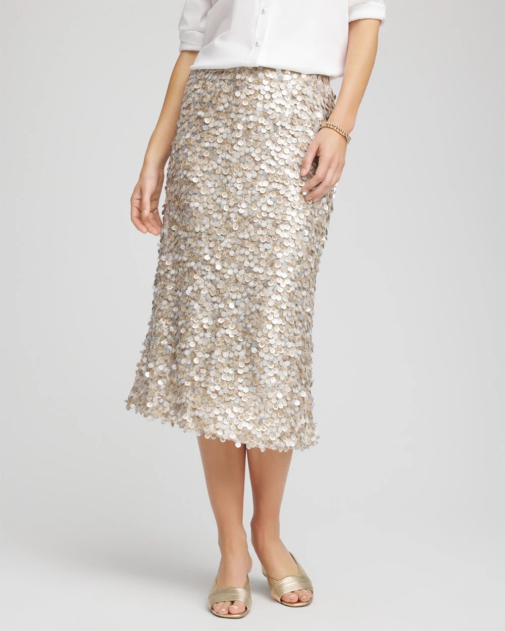 Sequins Party Pencil Skirt
