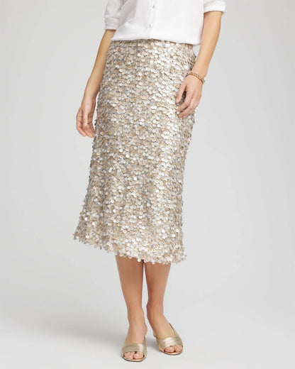 Sequins Party Pencil Skirt