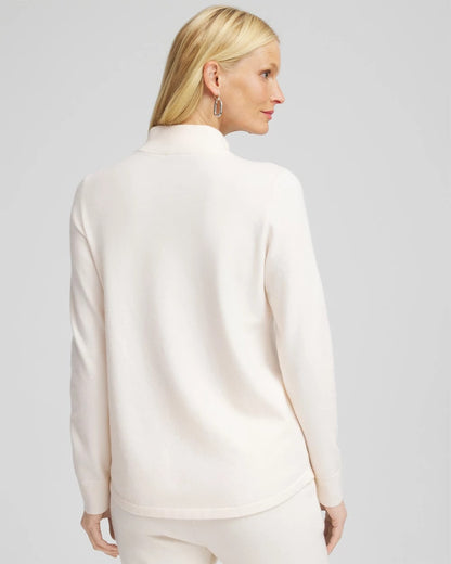 Zenergy® Luxe Half-Zip Pullover Top