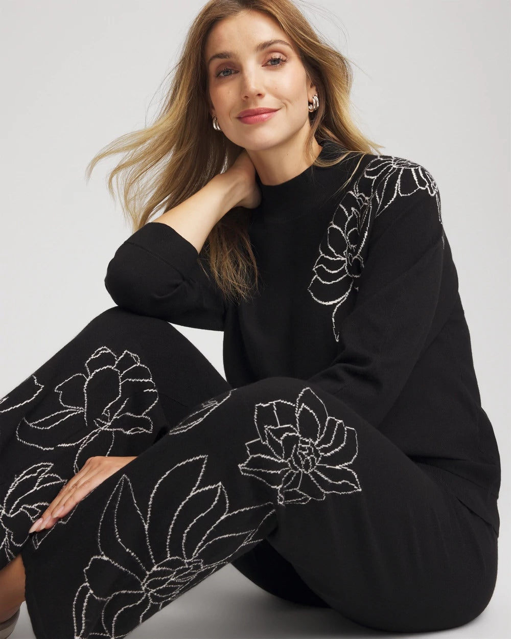Zenergy® Luxe Intarsia Sweater