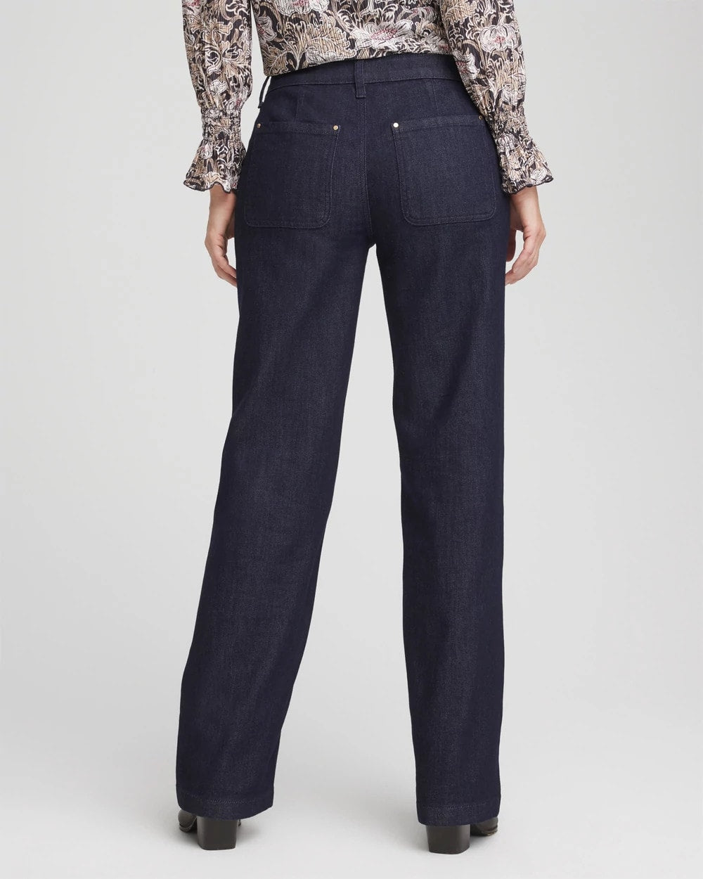 High-Rise Trouser Jeans
