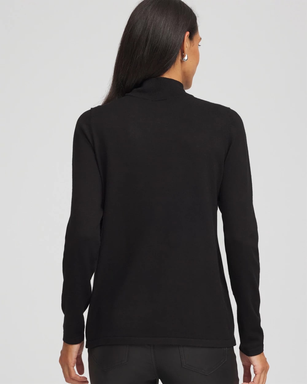 Ella Embellished Mockneck Sweater