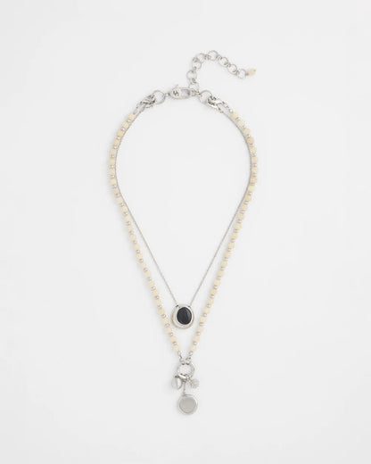 Short Double Strand Pendant