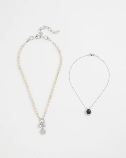 Short Double Strand Pendant