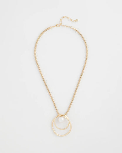 Pearl and Gold Pendant