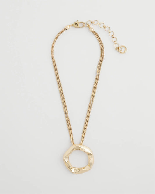 Short Circle Pendant