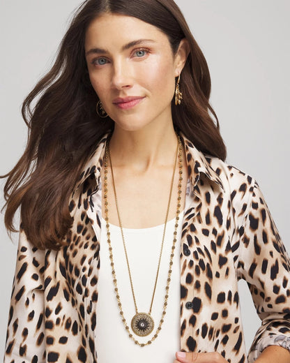 Convertible Multi-Strand Pendant Necklace