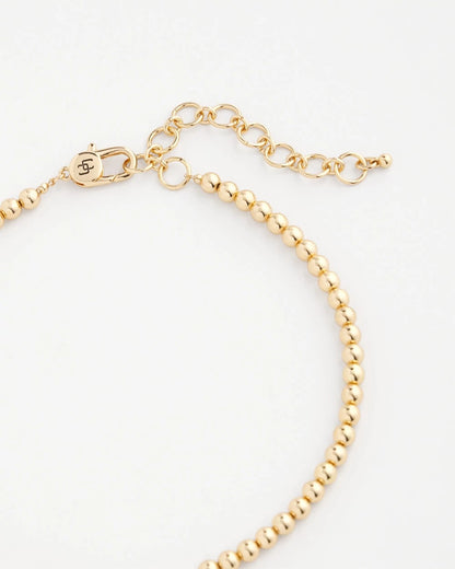 Golden Beaded Necklace