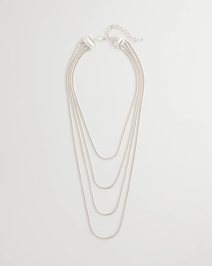 Multi-Layer Snake Chain Necklace