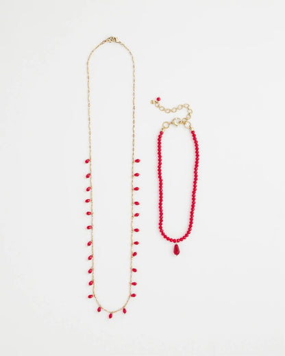 Convertible Red Necklace