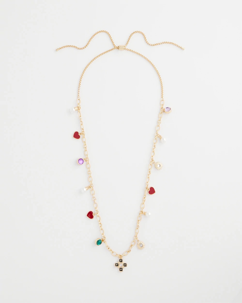 Adjustable Charm Necklace