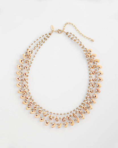 Multi-Strand Shell Necklace
