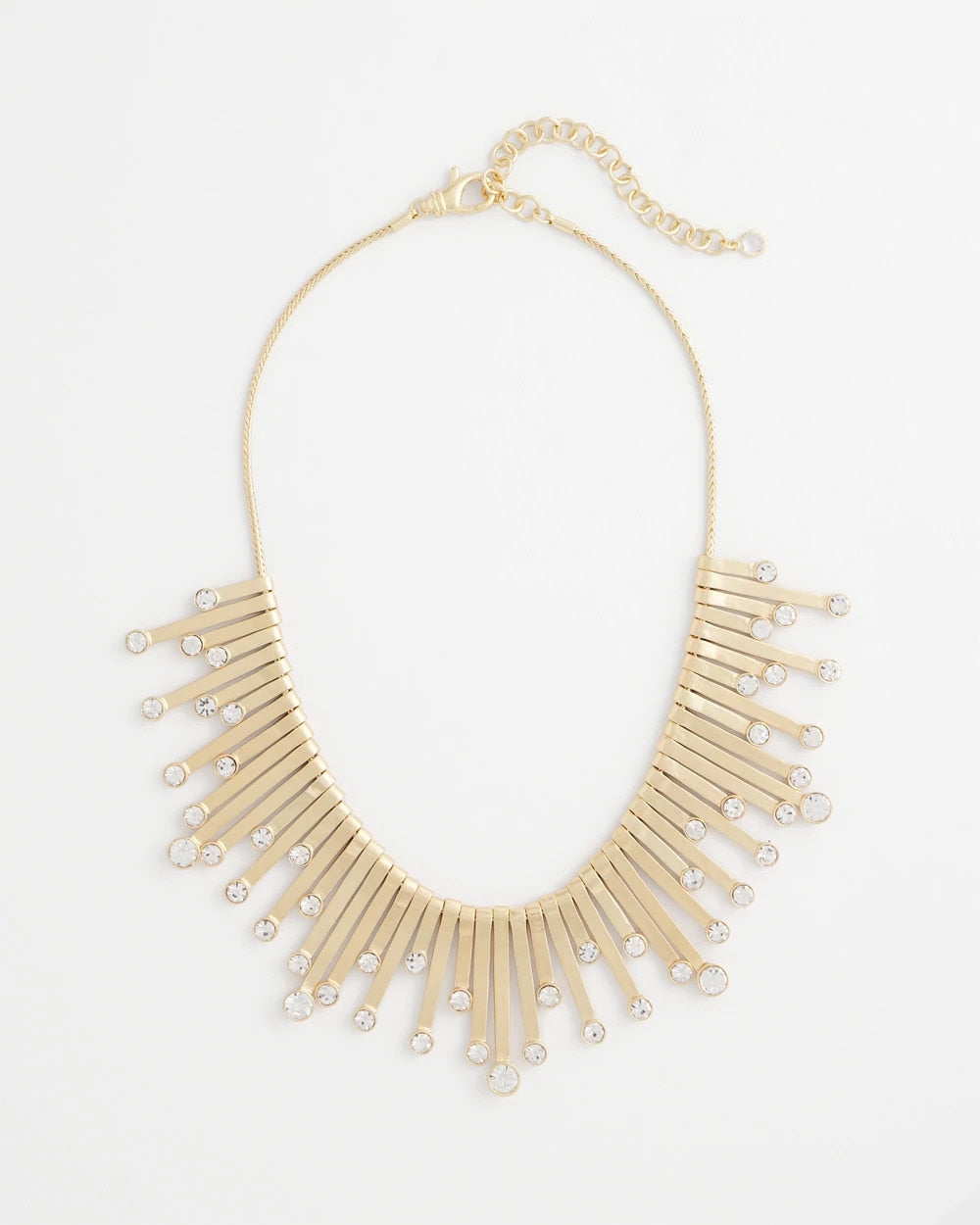 Chico’s Originals Gold Slice & Gem Bib