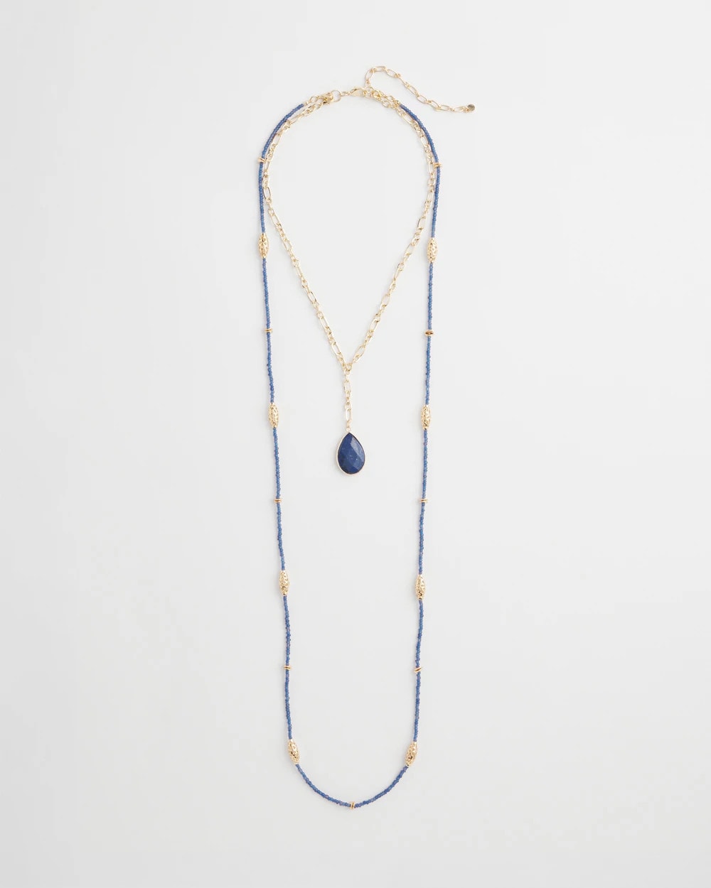 Convertible Beaded Pendant Necklace