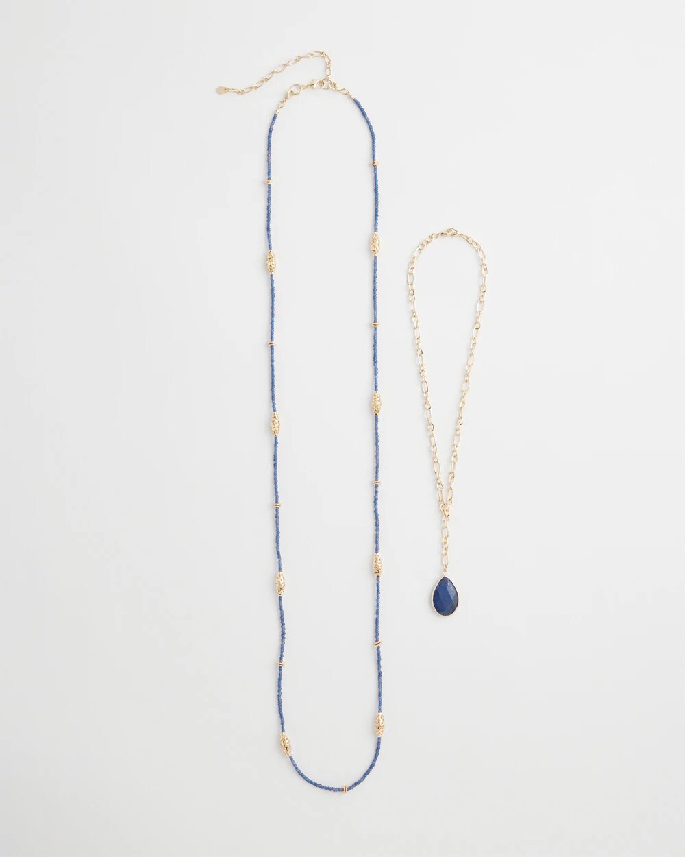 Convertible Beaded Pendant Necklace