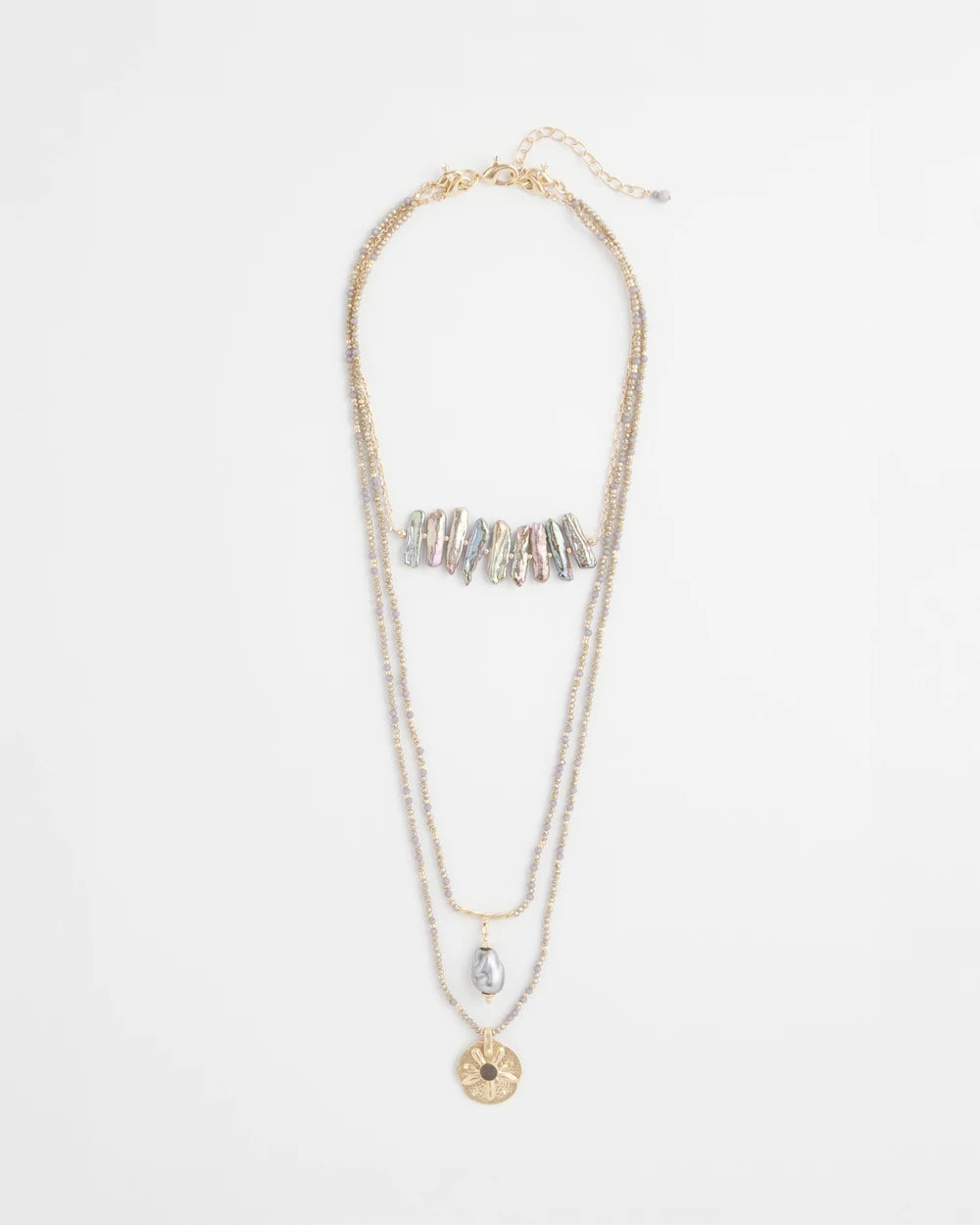 Convertible Abalone Pendant Necklace