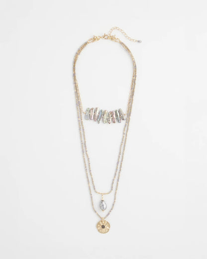 Convertible Abalone Pendant Necklace