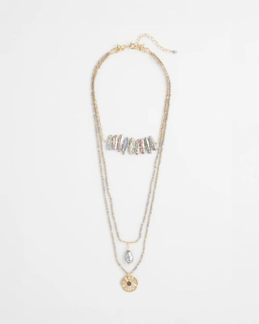 Convertible Abalone Pendant Necklace