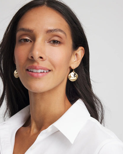 Gold Drop Earrings