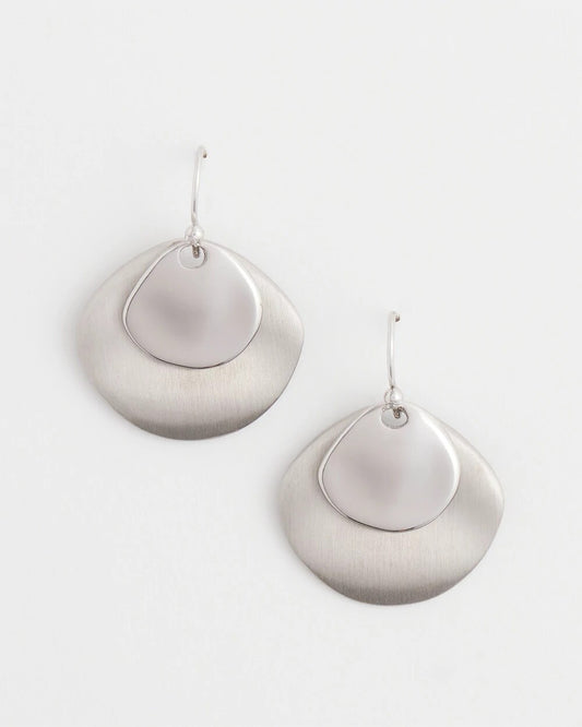Silver Drop Earrings