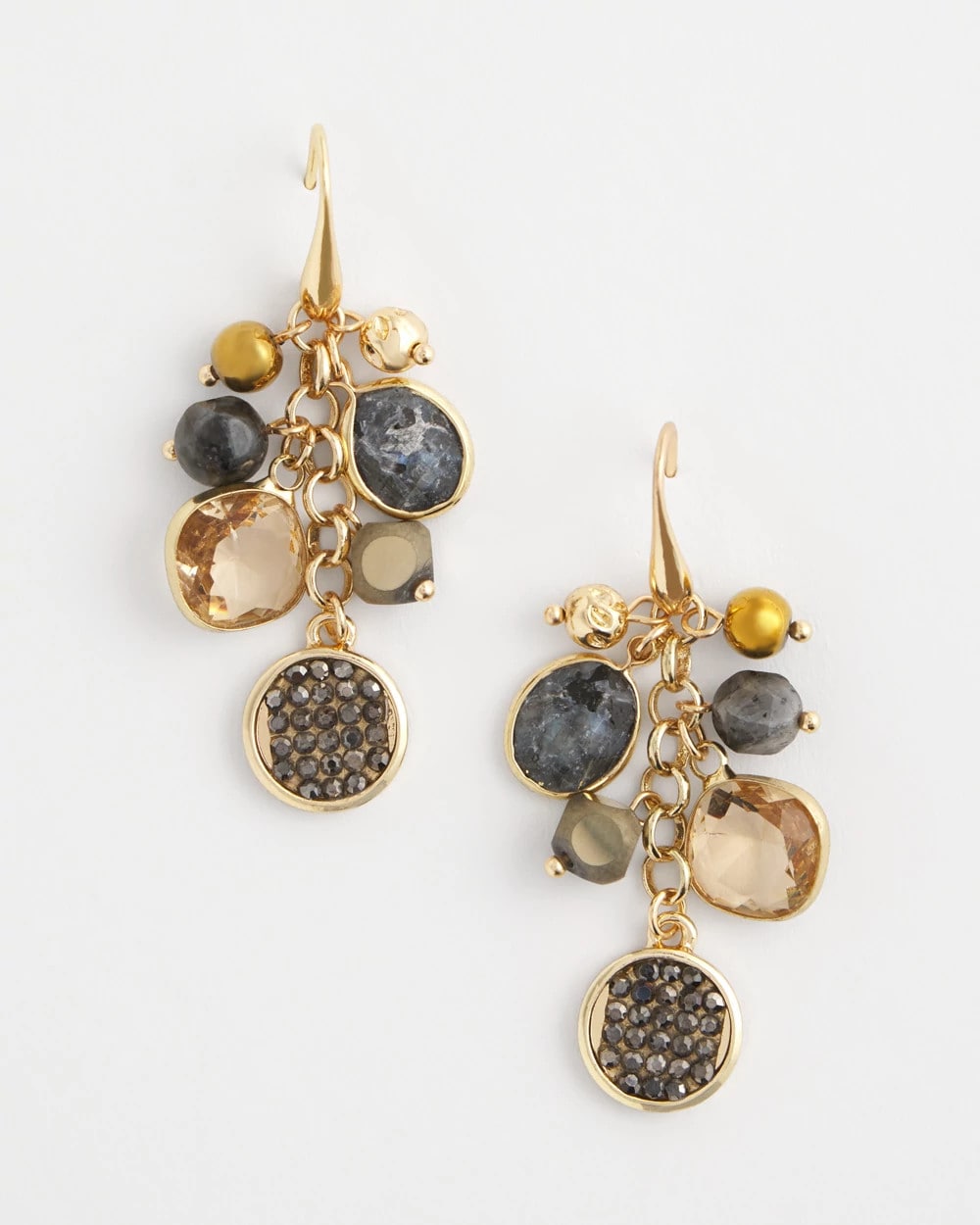 Galaxy Cluster Drop Earrings