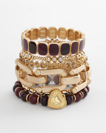 Chianti Square Stretch Bracelet
