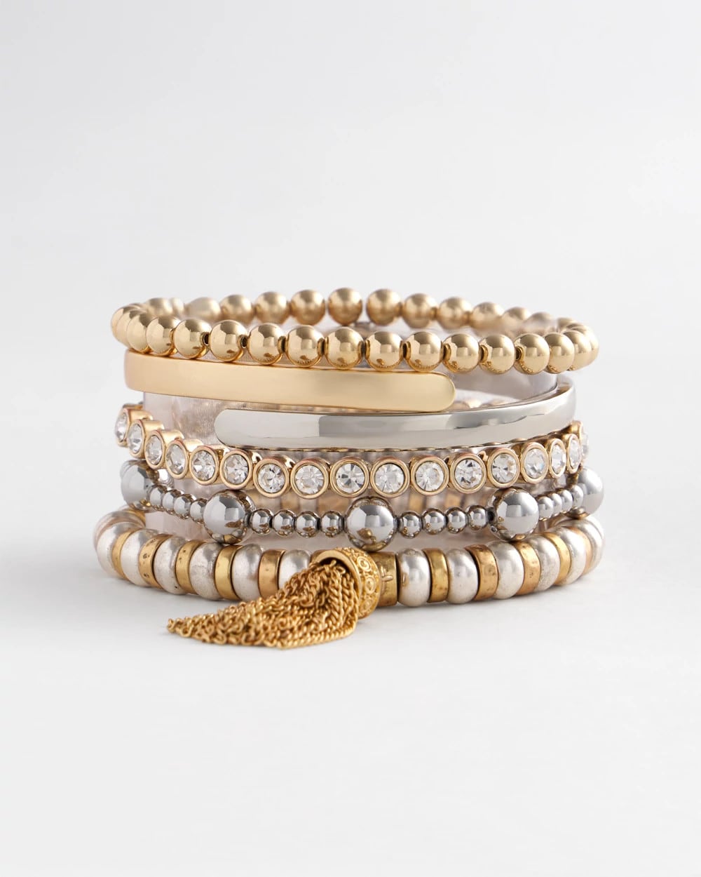 Mixed Metal Cuff Bracelet