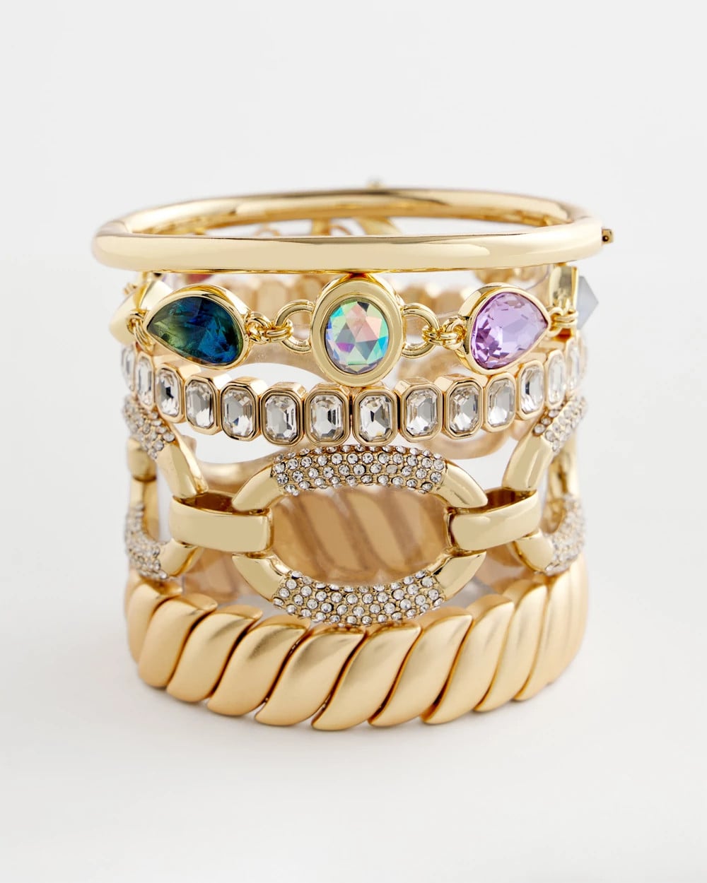 Matte Twist Stretch Bracelet