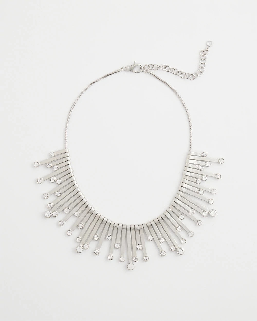 Chico’s Originals Silver Slice & Gem Bib