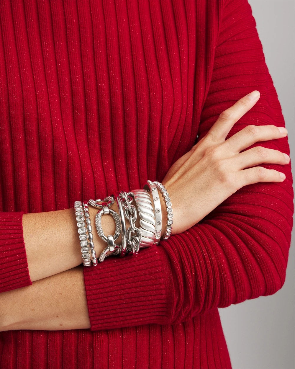 Matte Twist Stretch Bracelet