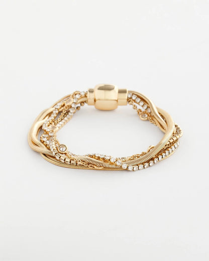 Goldtone Multistrand Bracelet