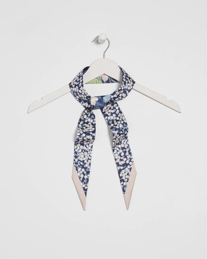 Printed Woven Skinny Scarf
