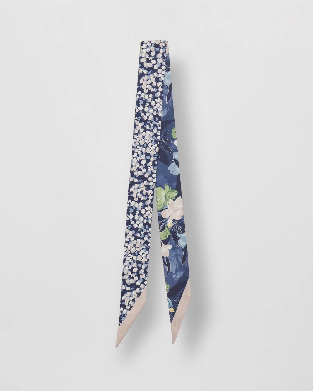 Printed Woven Skinny Scarf