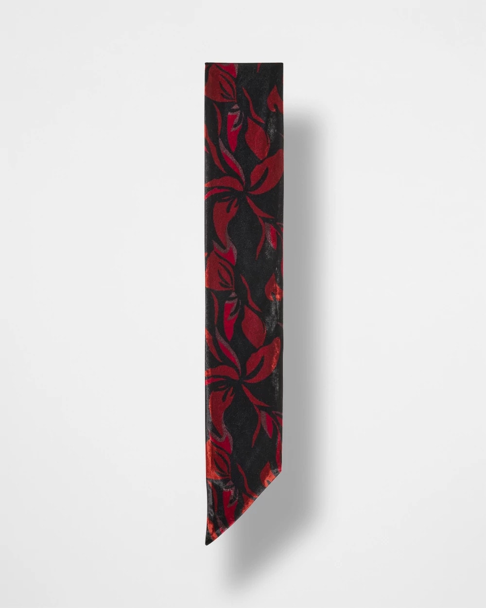 Velvet Rose Skinny Scarf