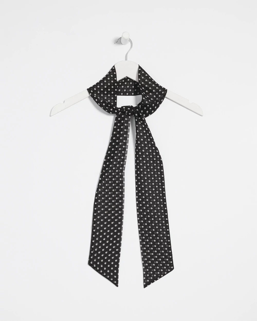 Polka Dot Skinny Scarf