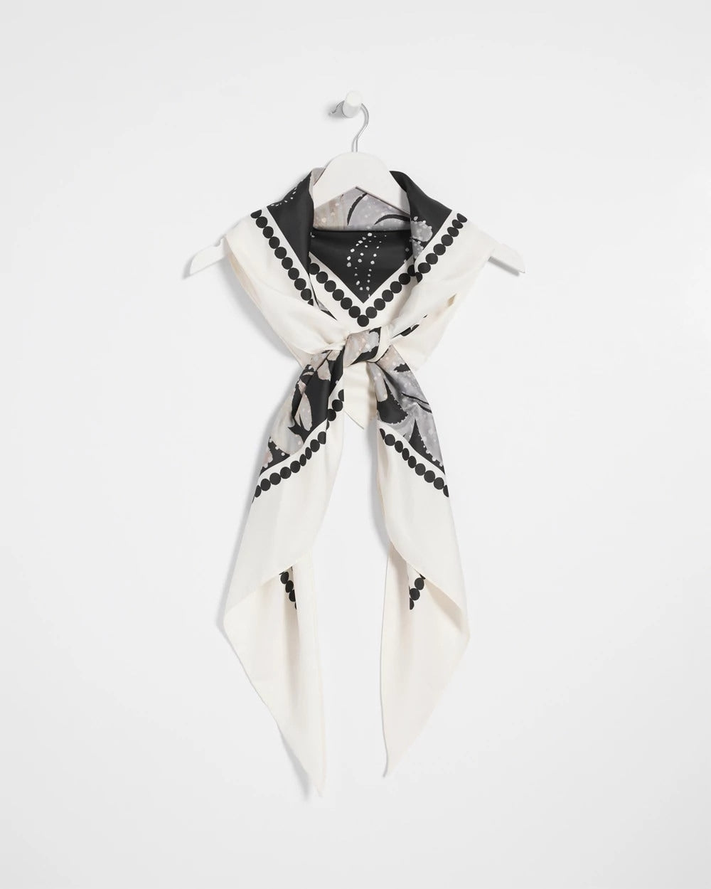 Printed Triangle Neckerchief Scarf