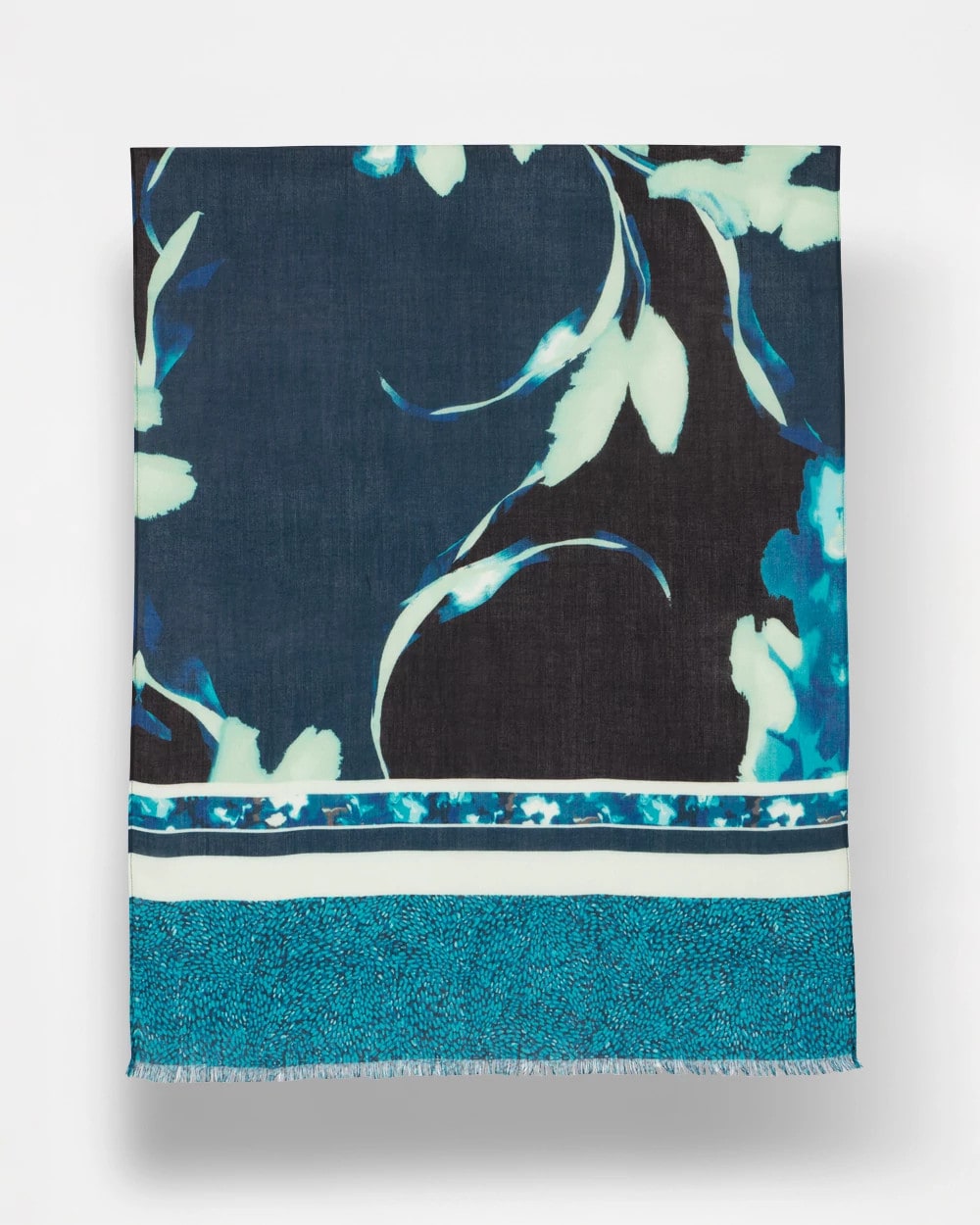 Glacier Colorblock Oblong Scarf