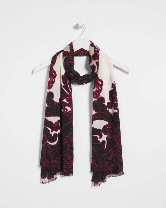 Maude Medallion Oblong Scarf