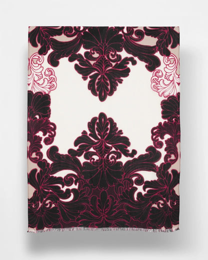 Maude Medallion Oblong Scarf